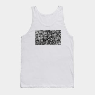 Gray Marble Texture Tank Top